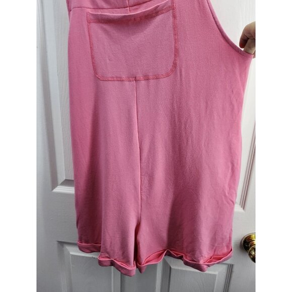 Smash + Tess shorty romperalls Ginger Pink Medium NWT - Picture 3 of 10